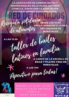Taller de bailes latinos en familia