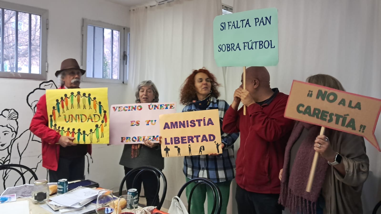 Pancartas batalla pan