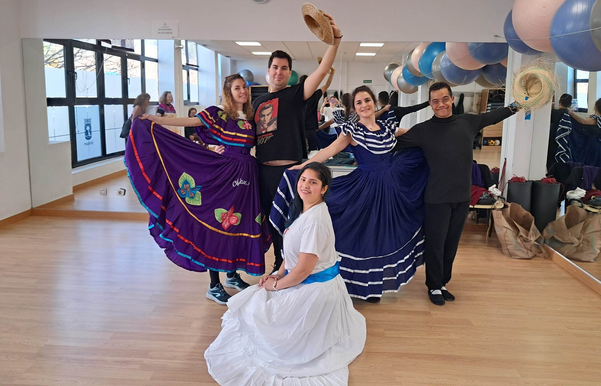 Ensayo con trajes de Nicaragua