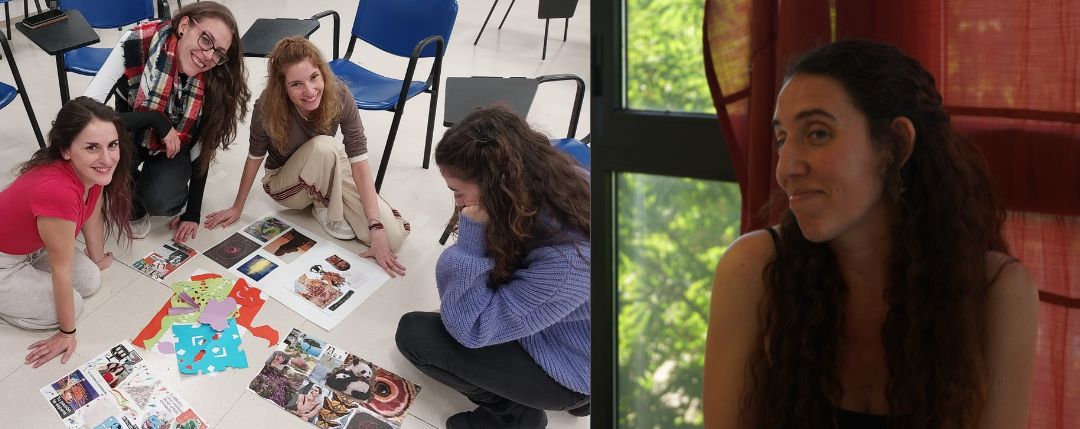 Arteterapia. profe y alumnas