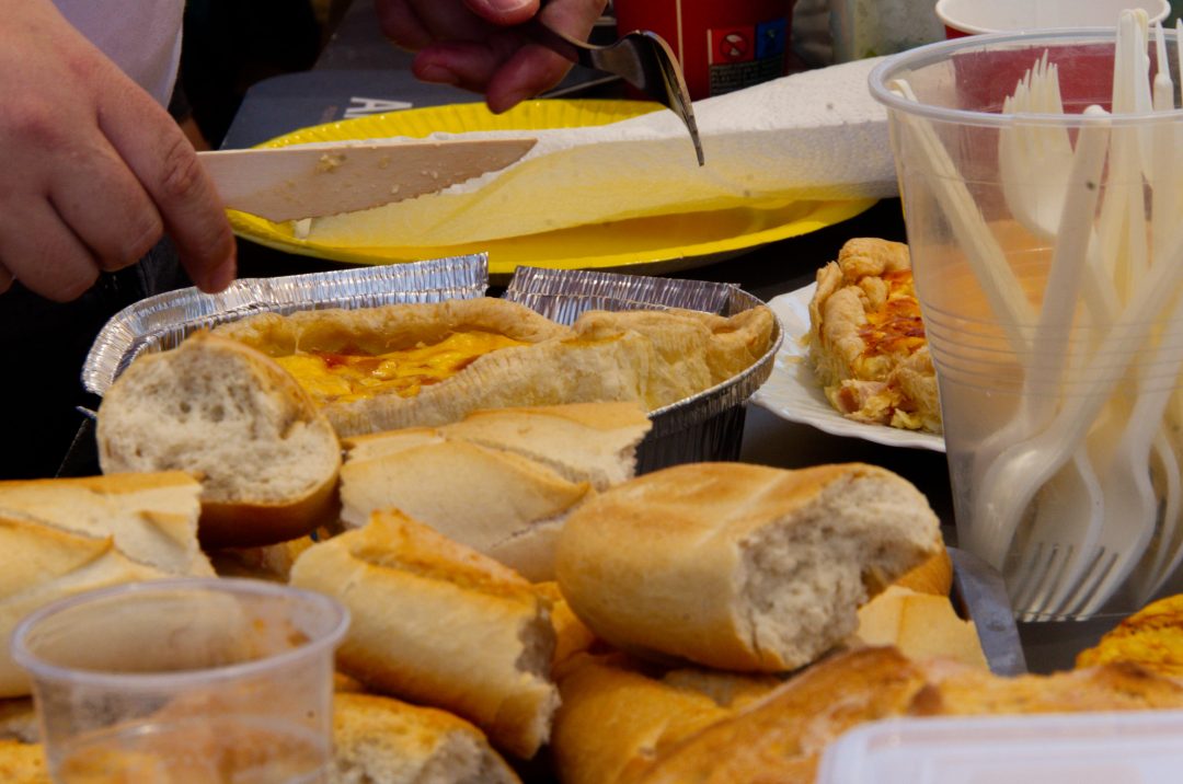 Rutas de bares. Tortillas y pan